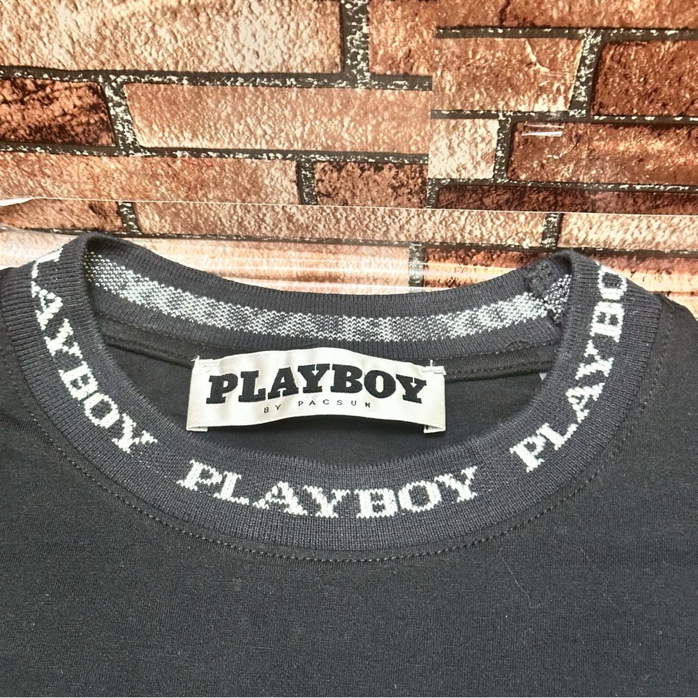 Playboy Black Men's Sweater - Picture 6 of 10